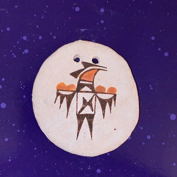 Acoma New Mexico Pendant Vintage - Picture 1 of 4